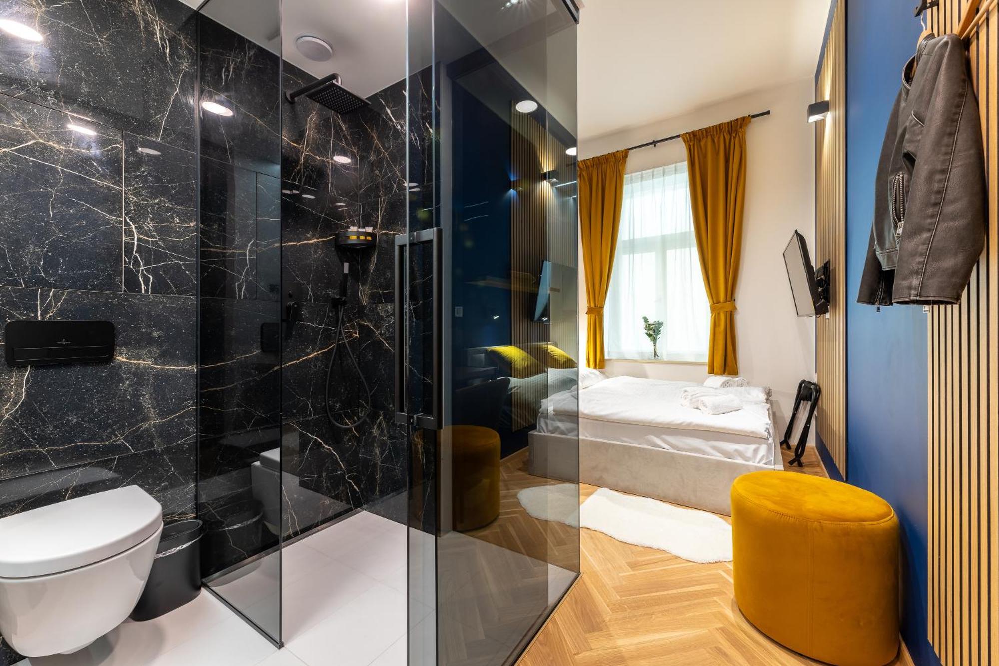 Modern Urban Room In The City Center Of Prag Exterior foto