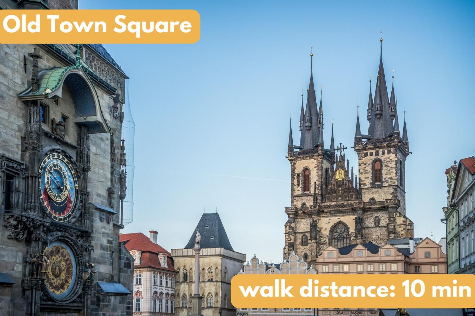 Modern Urban Room In The City Center Of Prag Exterior foto